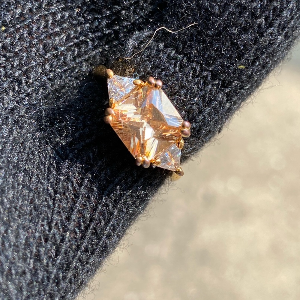 Vintage Woman’s Cz Diamond Ring